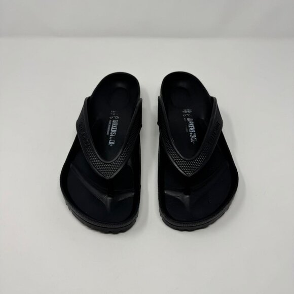 Birkenstock Unisex Honolulu Black Slip-On Thong Sandals Size M7 W9 - Picture 1 of 7